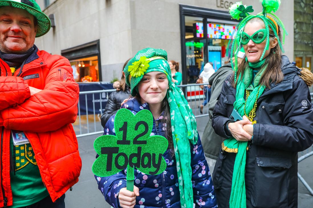 Scenes from the St. Patrick's Day parade
